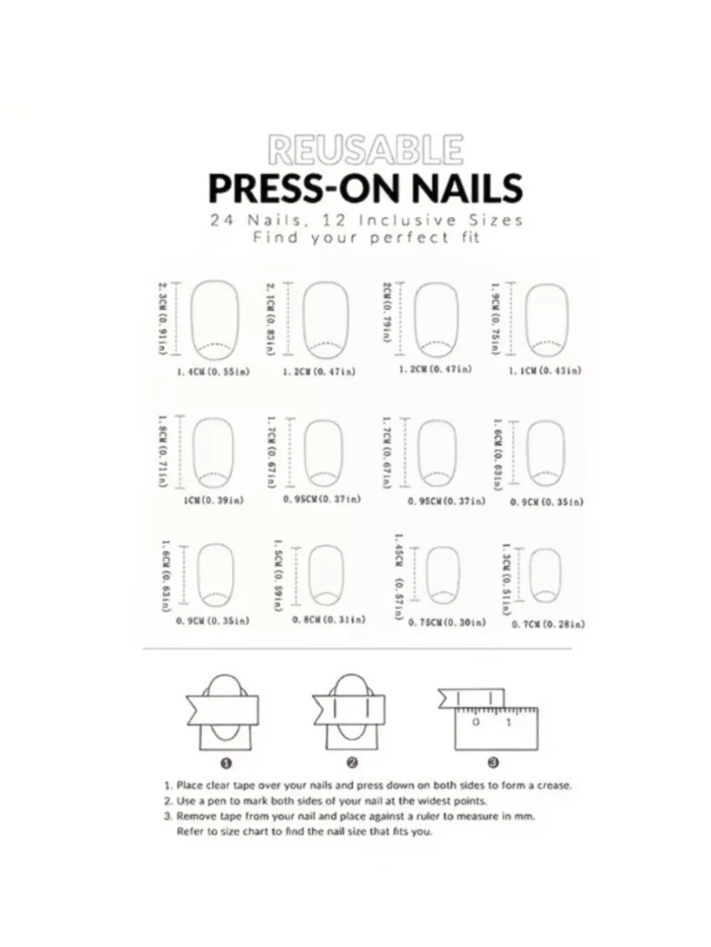 24pcs Nude Cat‑Eye Glitter Press‑On Nails – Long Almond Shape, Salon‑Quality
